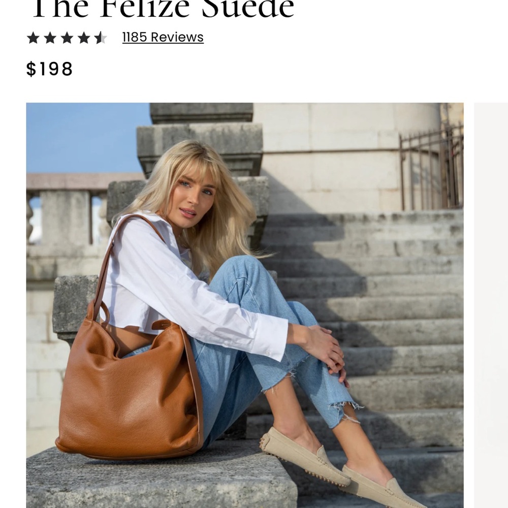 The Felize Suede Women's Loafer- size 39
